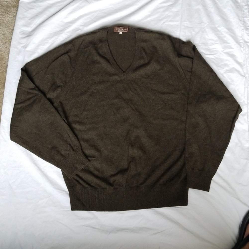 Brown sweater